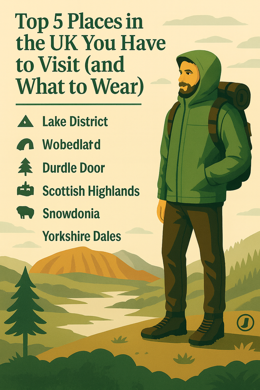 🥾 Top 5 Outdoor Destinations in the UK You Must Visit (and What to Wear)